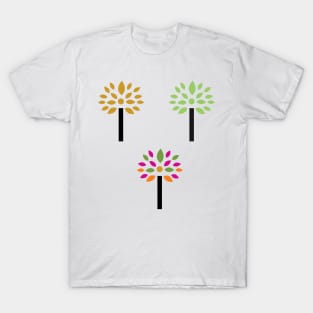 abstract colorful tree T-Shirt